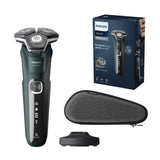 Philips Shaver Series 5000 - Elektrisch Wet & Dry-scheerapparaat voor heren, met uitklapbare trimmer, oplader en reisetui (model S5884/35)