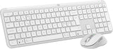 Logitech MK950 Signature Slim Wireless Keyboard en Muis Combo -Wit, Spaans QWERTY indeling