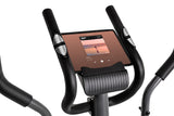 Zipro Volwassenen magnetische crosstrainer Shox tot 120 kg, zwart, één maat, eenheidsmaat