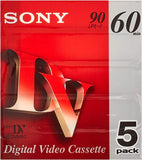 Sony DV Cassette Tape 5 pack