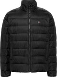 Tommy Jeans Heren TJM LT DOWN JACKET EXT DM0DM20658 Puffer Jacket, zwart (zwart), L, Zwart (zwart), L