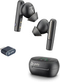 Poly Voyager Free 60+ UC True Wireless Earbuds - Ruisonderdrukkende microfoons voor heldere gesprekken - ANC - Touchscreen Charge Case - Werkt met iPhone, Android, PC/Mac - Teams gecertificeerd