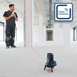 Bosch Professional Combilaser Gcl 2-50 C (Rode Laser, Binnenafwerking, Met Appfunctie, Houder, Zichtbaar Werkbereik: Max. 20 M, 4X Aa-Batterij, In Kartonnen Doos)