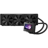 ASUS 90RC00L0-M0UAY0 ROG Ryujin III 360 All-in-One vloeibare CPU-koeler (3 5 inch LCD 8e generatie Asetek-pomp 3x Noctua 2000 PWM 120 mm radiatorventilator zwart) 3 Lüfter