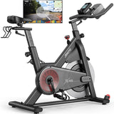 JOROTO X2 Stationary Exercise Bike | X2PRO/X4S Bluetooth Magnetische Riem Aandrijving Indoor Cycling Bike,300/330 Pond Belasting +44 Dagen Gratis Kinomap Lidmaatschap