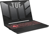 ASUS TUF Gaming A15 Laptop, 15,6 Full HD 16:9 IPS-display, AMD Ryzen 9 8945H, 16 GB RAM, 1 TB SSD, NVIDIA RTX 4060, Windows 11, QWERTZ toetsenbord, Mecha Grey