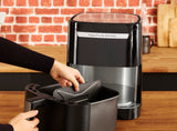 Tefal EY8018 Easy Fry & Grill Airfryer 2-in-1,XXL 6,5 L Capaciteit, Flexcook Verdeler voor Duaal Koken, Uitstekend schroeien, Krokante Resultaten, Gezond Koken, 8 Automatische Programma's,Zwart