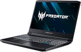 Acer Predator Helios 300 Gaming-laptop, 39,6 cm (15,6 inch), FullHD 144 Hz, Intel Core i7-10750H, 16GB RAM, 1TB SSD, NVIDIA RTX3080-8 GB, zonder besturingssysteem, zwart, Spaans QWERTY-toetsenbord