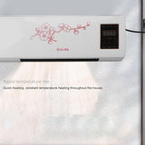 Draagbare Airconditioner, Persoonlijke Mini-airconditioner en Verwarming met Touchscreen Afstandsbediening en Timing, Geluidsarme Wandgemonteerde Verwarming Koelventilator