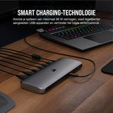 Corsair TBT200 Thunderbolt 4 Dock - Tot 96W-voeding - 4x Thunderbolt 4-poorten - Hulpprogramma voor Thunderbolt Dock - 4x USB-A-poorten - USB-C Poort - SD 4.0-kaartlezer - 2,5 G Ethernetpoort