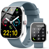 Smart Watch voor dames en heren, 1,9 inch HD fitnesshorloge met map/antwoord oproep, IP68 waterdichte smartwatch met meer dan 110 sporten, fitnesstracker, SpO2 hartslagmeter, slaapmonitor,