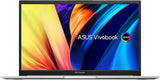 ASUS VivoBook Pro 15 OLED K6500ZC-L1224 Laptop, 39,6 cm (15,6 inch), Full HD, Intel Core i5-12500H, 16 GB RAM, 512 GB SSD, NVIDIA RTX 3050 4 GB, zonder besturingssysteem, koel zilver