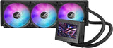 ASUS ROG Ryujin III 360 ARGB all-in-one liquid CPU cooler with 3.5" LCD, Asetek 8th gen pump, pump embedded fan and ROG 120mm magnetic daisy-chainable ARGB radiator fans.