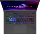 ASUS ROG Strix G16 Laptop | 16" Full-HD 165Hz/7ms 16:10 IPS Display | Intel Core i9-13980HX | 16 GB RAM | 1 TB SSD | NVIDIA RTX 4070 | Windows 11 | QWERTZ toetsenbord met 4-zone RGB | Eclipse Gray