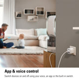 Eve Energy (Matter) 4 stuks - Slimme stekker, Thread, geen bridge nodig, app- en spraakbediening, 100% privacy, Apple Home, Alexa, Google Home, SmartThings, Thread Border Router vereist