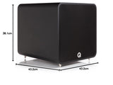 Q Acoustics Q B12 - Subwoofer - Mat Zwart