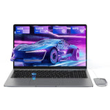 PINSTONE Laptop 16 GB RAM LPDDR4 512 GB SSD 15,6 inch UHD Celeron N5095 processor computer met Touch ID WiFi 5 Bluetooth 4.0 USB 3.0 (toetsenbordfolie inbegrepen)