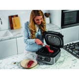 Ninja Foodi Health Grill en Air Fryer [AG301UK] 5,7 liter, geborsteld staal en zwart