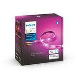 Philips Hue lightstrip Plus Basisset - 2 Meter - Verlengbaar - Duurzame LED Verlichting - Wit en Gekleurd Licht - Dimbaar - Verbind met Bluetooth of Hue Bridge - Werkt met Alexa en Google Home