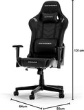 DXRacer (Het Origineel) Prince P132 Gamingstoel, Kunstleer, Zwart, Tot 185 cm