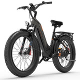 LANKELEISI MG600 Plus Elektrische fietsen voor heren en dames, e-mountainbike met 7 Versnellingen en 48V 20Ah verwijderbare batterij, bereik tot 150 KM Fatbike