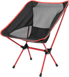 Opvouwbare campingstoelen, Outdoor opvouwbare visstoel Draagbare aluminium ultralichte kampeeruitrusting