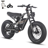 Fafrees F20 ULTRA Elektrische Fiets, 48V/25Ah Batterij Ebike, 20 * 5,0 Inch Fatbike, Elektrische Mountainbike, Bereik Tot 80-140 Km