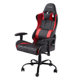 Trust Gaming GXT 708R Resto Gaming Chair, 360° Gaming Stoel, Bureaustoel met Verwijderbare Kussens, In Hoogte Verstelbare Stoel voor Office, Computer, PC, Vergrendelbare Stoel – Rood