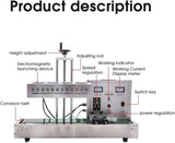 Vloeistofvulmachine, elektromagnetische inductiesluitmachine, 1800 W automatische continue sealer, flessensluitmachine met een diameter van 60-130 mm, elektrische aluminiumfolie sluitmachine, (60130 m