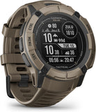 Garmin Instinct 2X Solar Tactical Edition, Smartwatch, Oneindige batterijduur met Solar, Ingebouwde zaklamp, Multi-band GNSS, Coyote Tan