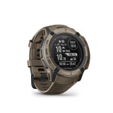 Garmin Instinct 2X Solar Tactical Edition, Smartwatch, Oneindige batterijduur met Solar, Ingebouwde zaklamp, Multi-band GNSS, Coyote Tan