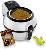 Tefal Actifry Genius Snaking FZ761015 Friteuse zonder olie, 1,2 kg, met 9 automatische programma's en snackaccessoires, intuïtief touchpad en receptenboek, vaatwasmachinebestendig, zwart