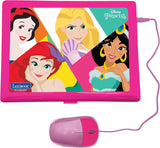 Lexibook Disney Princess - Tweetalige educatieve laptop Engels en Duits, 124 activiteiten, wiskunde, logica, muziek, klok, games - speelgoed voor meisjes - JC598DPi3