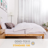 puredown® 7,5 Tog Alle seizoenen 30% dons- en 70% veren dekbed/Quilt donsbestendige stof wasbaar