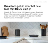 Denon Home 150 NV Compacte Draadloze Speaker met HEOS Built-In Multiroom Technologie, Bluetooth, Apple AirPlay 2 - Zwart