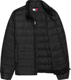 Tommy Jeans Heren TJM LT DOWN JACKET EXT DM0DM20658 Puffer Jacket, zwart (zwart), L, Zwart (zwart), L