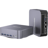 GEEKOM AI Mini PC GT1 Mega - Intel Core U7 155H, 16 kernen 22 threads, tot 4,9 GHz, 2,5 Gbps dubbele LAN-poort, mini-pc Windows 11 Pro 32 GB DDR5 + 1 TB SSD met WiFi 7, Real-time AR, vier 4K-displays,