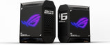 ASUS ROG Rapture GT6 AX10000 Tri-Band WiFi 6 Gaming Mesh System, dekt tot 5.800 vierkante meter, 2,5 Gbit/s poort, drievoudige gaming-versnelling, UNII 4, gratis veiligheid