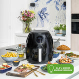 Princess Digitale Airfryer 182050 - Inhoud 5.2 liter - Inclusief bakvorm - Makkelijk schoon te maken - 1700 Watt