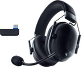 Razer Blackshark V2 Pro (Playstation) - Draadloze Console E-Sports Headset voor PS5 (TriForce 50mm driver, HyperSpeed Wireless, FPS audio profiel, afneembare HyperClear microfoon) Zwart