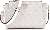 GUESS Noelle Tri Compartment Crossbody Bag Dove Logo