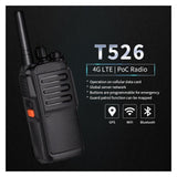 T526 Mini Walkie-talkies Draagbare Poc Talkie Radio Amateur 4G GPS Bluetooth Walkie Talkie For Politie Duidelijk Geluid