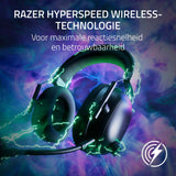 Razer Blackshark V2 Pro (Playstation) - Draadloze Console E-Sports Headset voor PS5 (TriForce 50mm driver, HyperSpeed Wireless, FPS audio profiel, afneembare HyperClear microfoon) Zwart