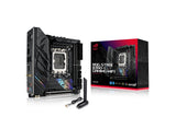 ASUS ROG STRIX B760-I GAMING WIFI Moederbord Socket Intel LGA 1700 (Intel B760, Mini ITX, DDR5-geheugen, WiFi 6E, PCIe 5.0, 2x PCIe 4.0 M.2, Aura Sync)