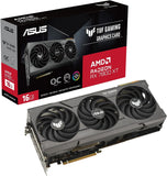 ASUS TUF Gaming Radeon RX 7800 XT OC Edition 16GB GDDR6 Gaming grafische kaart, zwart (AMD Radeon RX7800XT, PCIe 4.0, 1x HDMI 2.1, 3X DisplayPort 2.1, TUF-RX7800XT-O16G-GAMING)