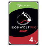 Seagate IronWolf Pro 4TB NAS interne harde schijf HDD - 3,5 inch SATA 6 Gb/s 7200RPM 128MB cache voor RAID Network Attached Storage Data Recovery Service - Frustration Free Packaging (ST4000NE001)