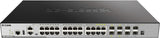 D-Link DGS-3630-28TC/SI 20-poorts beheerde netwerkswitch