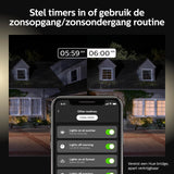 Philips Hue Impress muurlamp - wit en gekleurd licht - zwart - smal