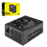 Corsair RM1200x SHIFT Volledig Modulaire ATX-Voeding - Interface Modulaire Zijde - Conform aan ATX 3.0 en PCIe 5.0 - Zero RPM-Fanmodus - 80 PLUS Gold Efficiency - Zwart 1200 Watts