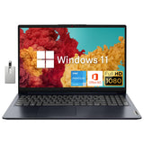 Lenovo IdeaPad 15.6" FHD-laptop, Intel Pentium Silver N6000-processor, 20 GB RAM, 1 TB PCIe SSD, 720P HD-webcam, Dolby Audio, 1 jaar kantoor, blauw, Win 11, 32 GB hotface USB-kaart